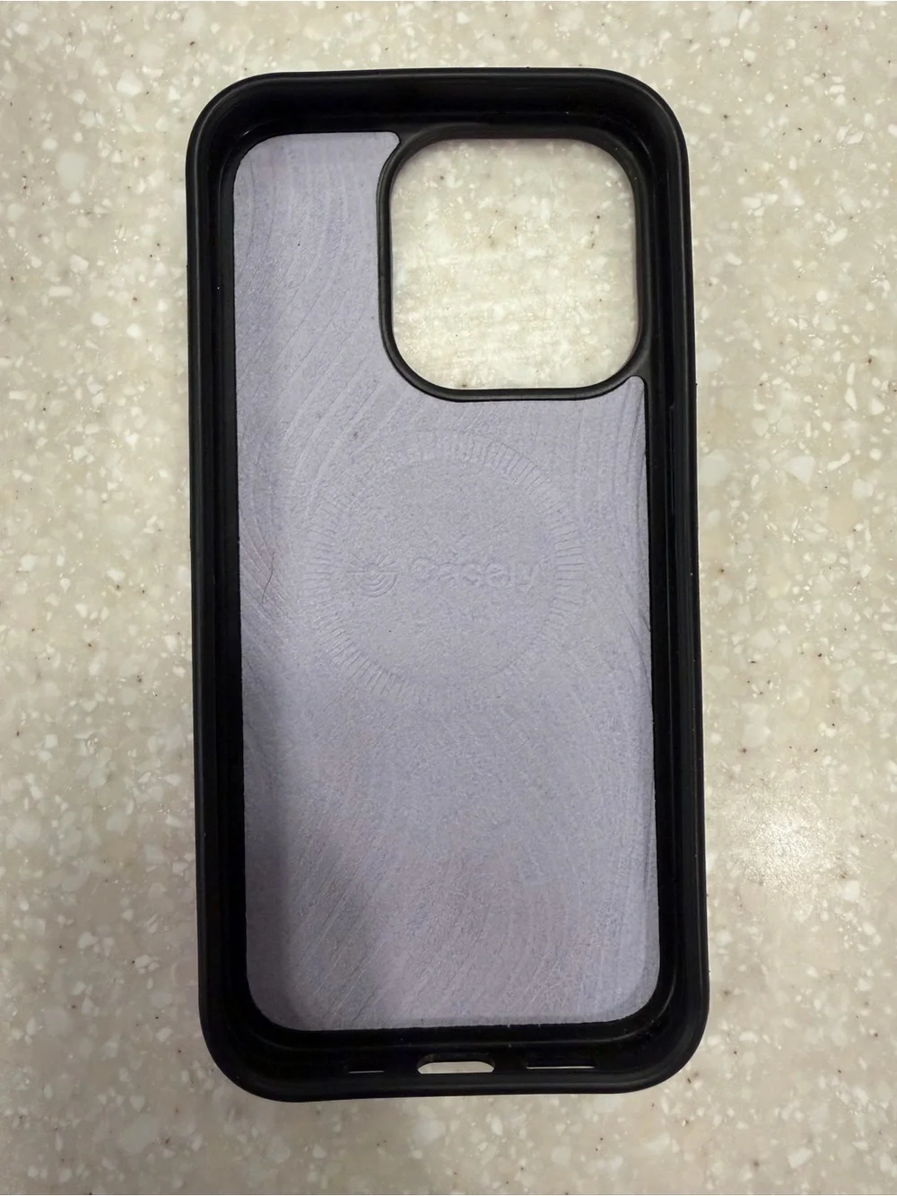 Casely- Purple Marble Phone Case- iPhone 15 pro